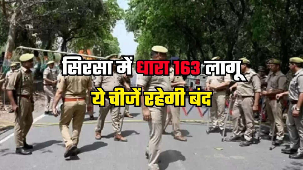 section 163 in sirsa
