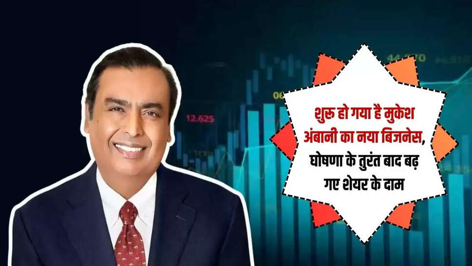 mukesh ambani new business